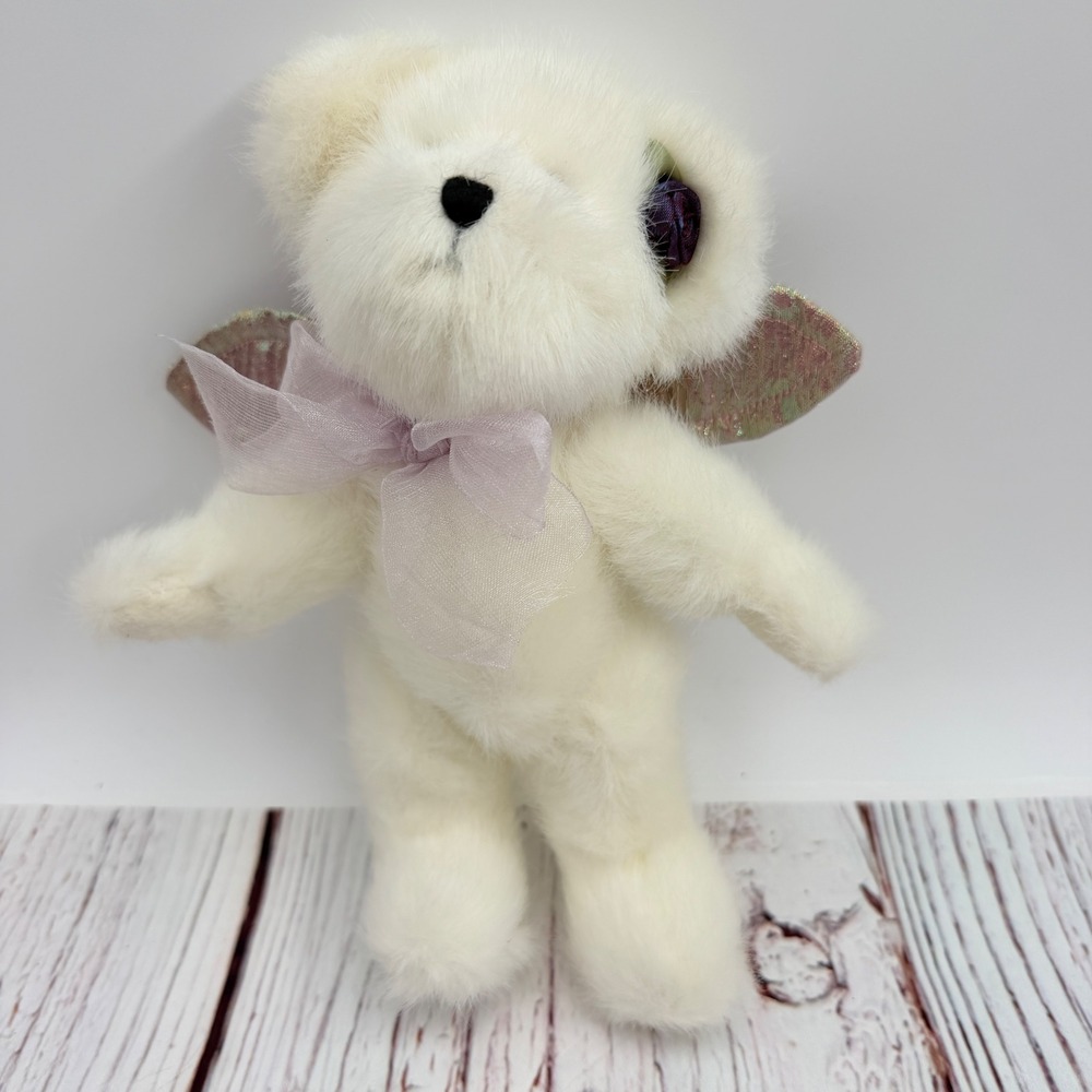 Boyds Bear Leah Grace Marchbear 2006 Cracker Barrel Exclusive Fairy Wings Cream